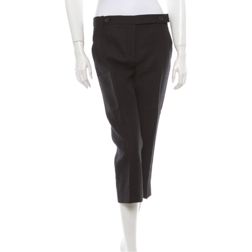 Roberto Rodriguez 💯 Authentic. Elegant Black Women's Cropped Pants